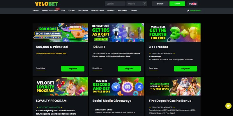 Velobet online in GB
